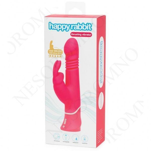Вібратор кролик Happy Rabbit Thrusting Realistic FS71507 фото