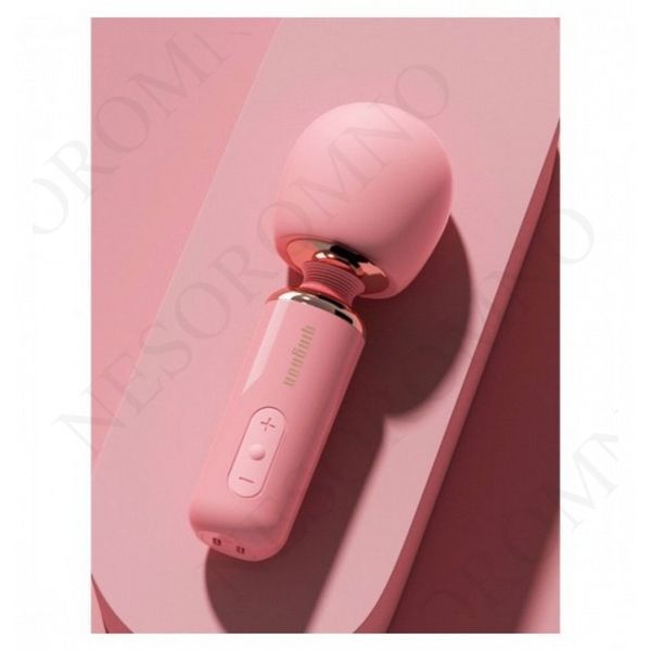 Вібратор-мікрофон Qingnan 5 Powerful Mini Wand Massager, рожевий Q95513 фото