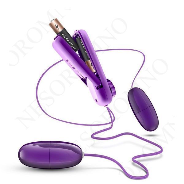 Віброяйце подвійне Blush B yours double pop eggs plum, фіолетовий T330764 фото