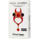 Ерекційне кільце у вигляді диявола Adrien Lastic Devol Cock Ring з вібрацією, червоне AD30604 фото 5