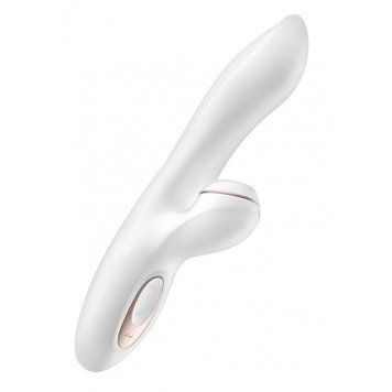 Вакуумний вібромасажер кролик Satisfyer Pro G-Spot, білий T360037 фото