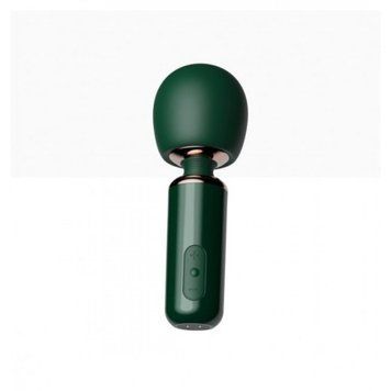 Вібратор-мікрофон Qingnan No.5 Powerful Mini Wand Massager, зелений Q95551 фото