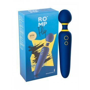 Вібратор мікрофон універсальний Romp Flip синій W44076 фото