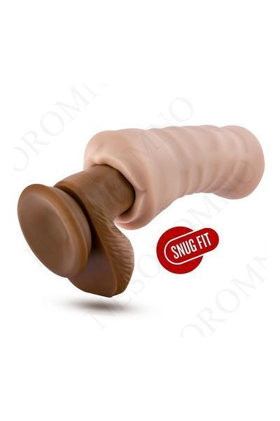 Мастурбатор в виде рта с вибропулей Blush M for Men Angie телесный T331159 фото