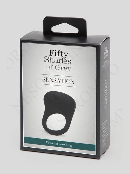Ерекційне кільце Fifty Shades of Grey Sensation Rechargeable Vibrating Love Ring FS82942 фото