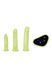 Страпон люмінесцентний Whipsmart Glow in the Dark із 3 насадками, чорний-білий WH10295 WH10295 фото 2