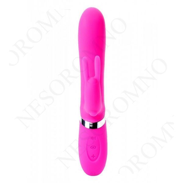 Вібратор-кролик ADELA Pink USB 12 режимів вібрації та 6 пульсацій 26-00119 фото