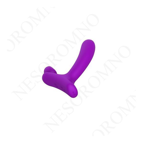 Вібратор у формі літери" L" зі стимуляцією клітора і точки G Chisa Lust Ripple Horny, фіолетовий 59691/CN-170759691 фото