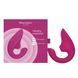 Стимулятор точки G та клітора Womanizer Blend Pink вакуум та вібрація, яскраво рожевий W12968 фото 1