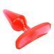 Плаг анальний Chisa MisSweet Basic Training Gun Drops 2", червоний 10088 /CN-331410088 фото 4