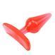 Плаг анальний Chisa MisSweet Basic Training Gun Drops 2", червоний 10088 /CN-331410088 фото 3
