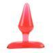 Плаг анальний Chisa MisSweet Basic Training Gun Drops 2", червоний 10088 /CN-331410088 фото 2