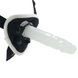 Страпон люмінесцентний Whipsmart Glow in the Dark із 3 насадками, чорний-білий WH10295 WH10295 фото 4