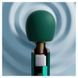 Вібратор-мікрофон Qingnan No.5 Powerful Mini Wand Massager, зелений Q95551 фото 4