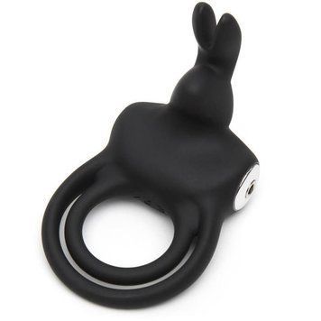 Подвійне ерекційне кільце з вібрацією Happy Rabbit Stimulating Rechargeable Rabbit Cock Ring FS73137 фото