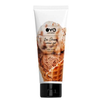 Універсальний гель-лубрикант OYO Ice Cream на водній основі, з ароматом морозива, 75 мл OYO01058 фото