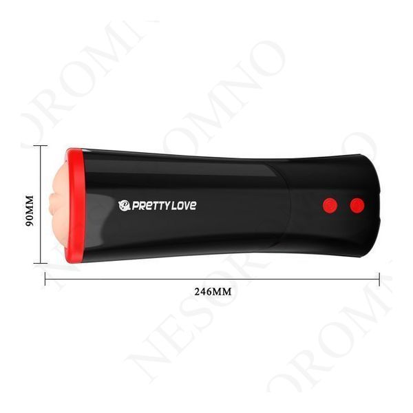 Автоматичний мастурбатор Pretty Love Ozzy тілесний, 24 см BM-00900T54S фото