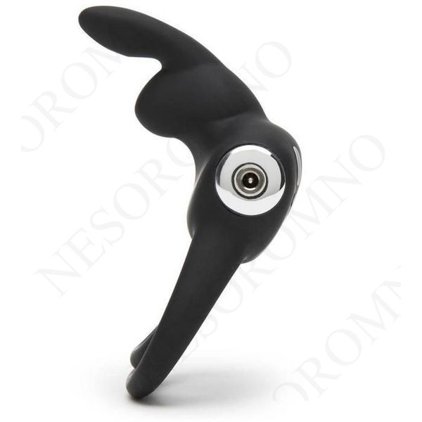 Подвійне ерекційне кільце з вібрацією Happy Rabbit Stimulating Rechargeable Rabbit Cock Ring FS73137 фото