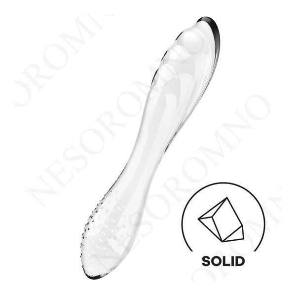 Скляний фалоімітатор Satisfyer Dazzling Crystal 1 Transparent прозорий ST4045658 фото