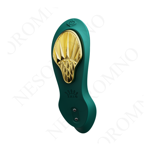 Вібратор в трусики AYA Zalo Turquoise Green на пульті керування ZL02901 фото