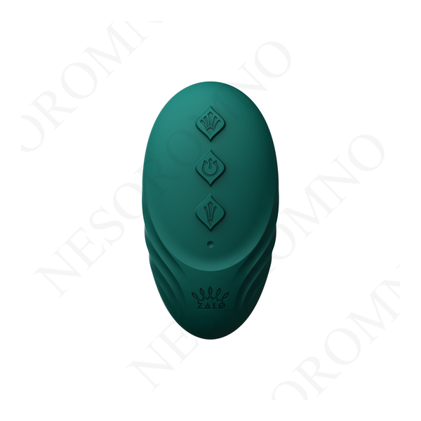Вібратор в трусики AYA Zalo Turquoise Green на пульті керування ZL02901 фото