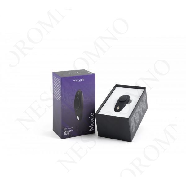Вібратор в трусики Moxie від We-Vib з функцією управлінням з телефону BLACK W44071 фото