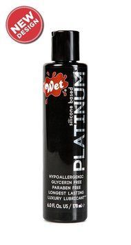 Лубрикант на силіконовій основі Wet Platinum, 178 мл WT20718-1 фото