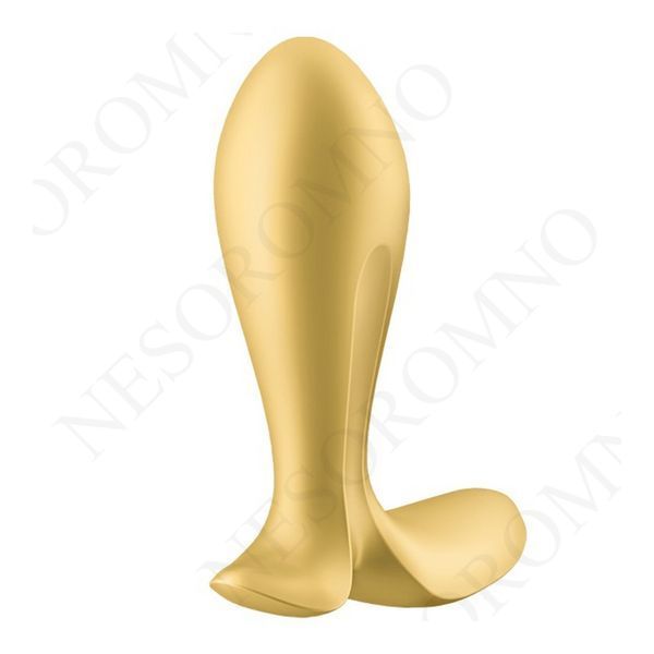 Анальний смарт-пробка з вібрацією Satisfyer Intensity Plug, золотий ST4003245 фото