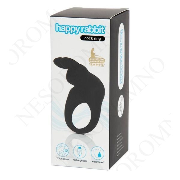 Ерекційне кільце Happy Rabbit Rechargeable Rabbit Cock Ring FS82113 фото