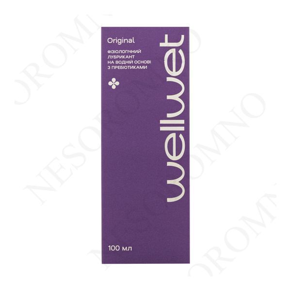 Фізіологічний лубрикант на водній основі WellWet 100 ml WV100LO фото