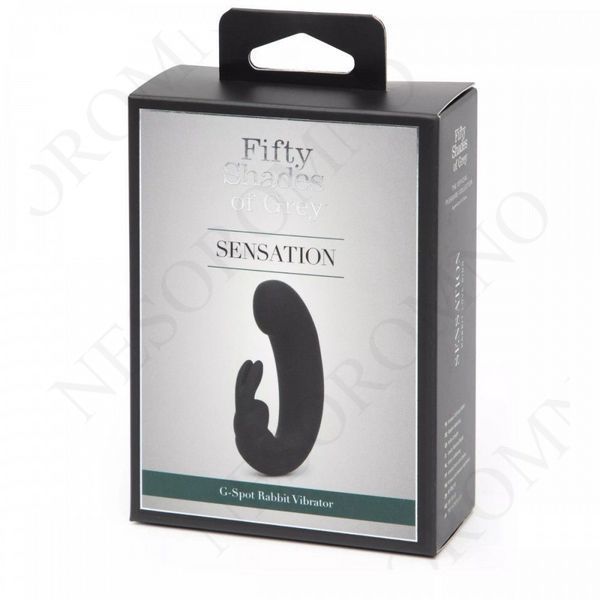 Подвійний вібратор кролик Fifty Shades of Grey Sensation Rechargeable G-Spot Rabbit Vibrator FS82938 фото
