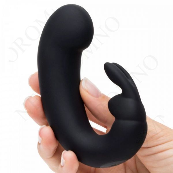 Подвійний вібратор кролик Fifty Shades of Grey Sensation Rechargeable G-Spot Rabbit Vibrator FS82938 фото