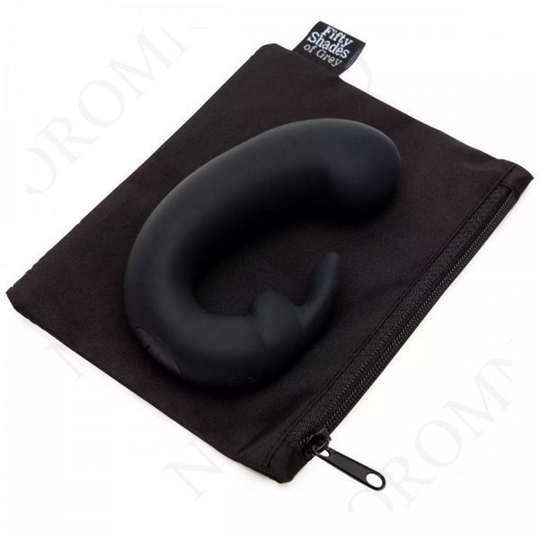 Подвійний вібратор кролик Fifty Shades of Grey Sensation Rechargeable G-Spot Rabbit Vibrator FS82938 фото