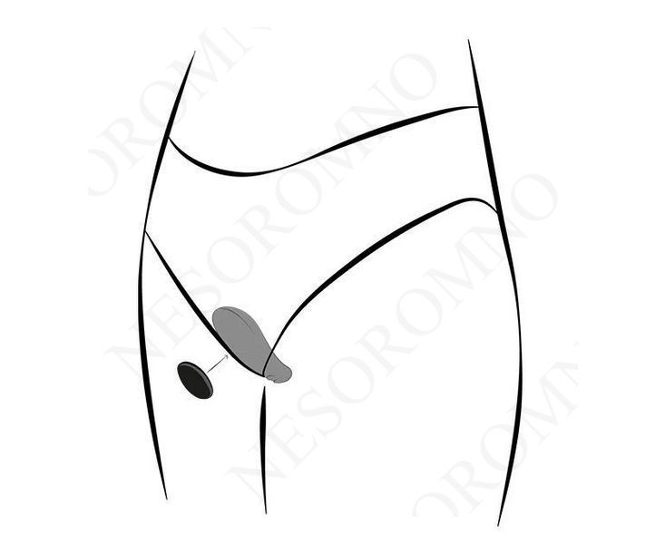 Магнітна кліпса для Moxie by We-Vibe Magnetic Clip чорна 606400 фото