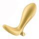 Анальний смарт-пробка з вібрацією Satisfyer Intensity Plug, золотий ST4003245 фото 1