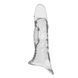 Подовжуюча насадка на пеніс Pretty Love Penis Sleeve, прозора, 22 &times; 5,5 см BI-026241NM фото 3