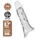 Подовжуюча насадка на пеніс Pretty Love Penis Sleeve, прозора, 22 &times; 5,5 см BI-026241NM фото 1