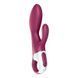 Подвійний смарт вібратор з функцією нагріву Satisfyer Heated Affair Connect App рожевий T360358 фото 3