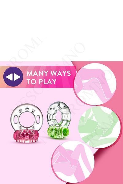 Ерекційне віброкільце Blush Play With Me з рельєфним метеликом для стимуляції клітора T331766 фото