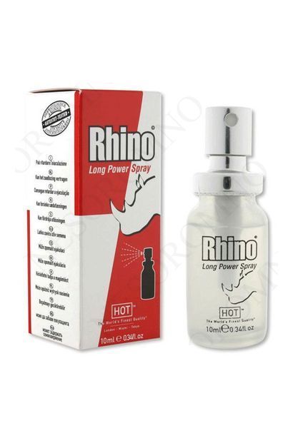 Спрей пролонгатор для чоловіків HOT RHINO, 10 мл HOT44202 фото
