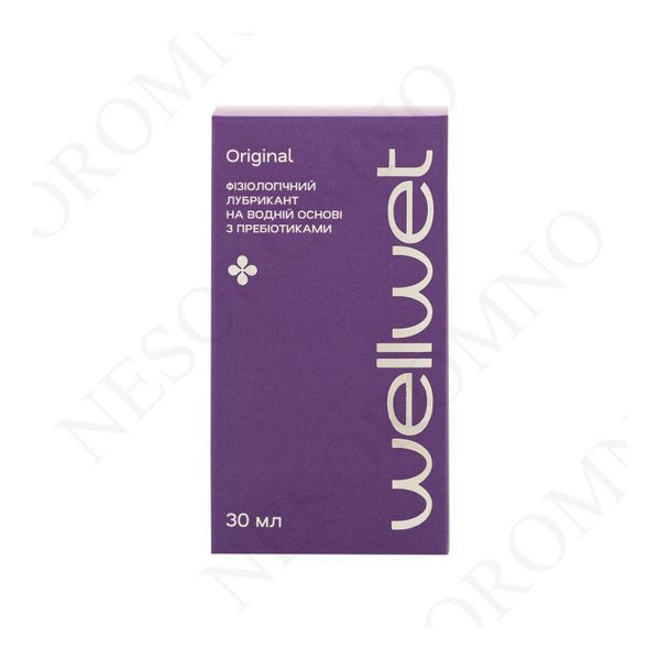 Фізіологічний лубрикант на водній основі WellWet 30 ml WV30LO фото