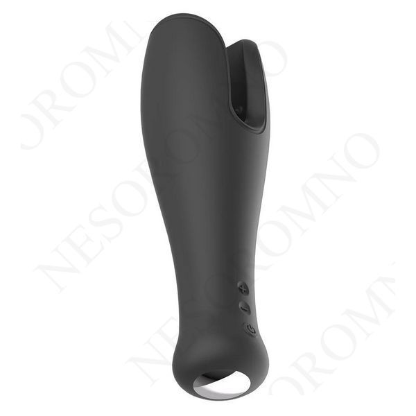 Мастурбатор для голівки Dream Toys Essentials, чорний, 19,5 см DT22102 фото