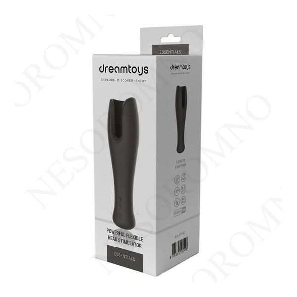 Мастурбатор для голівки Dream Toys Essentials, чорний, 19,5 см DT22102 фото