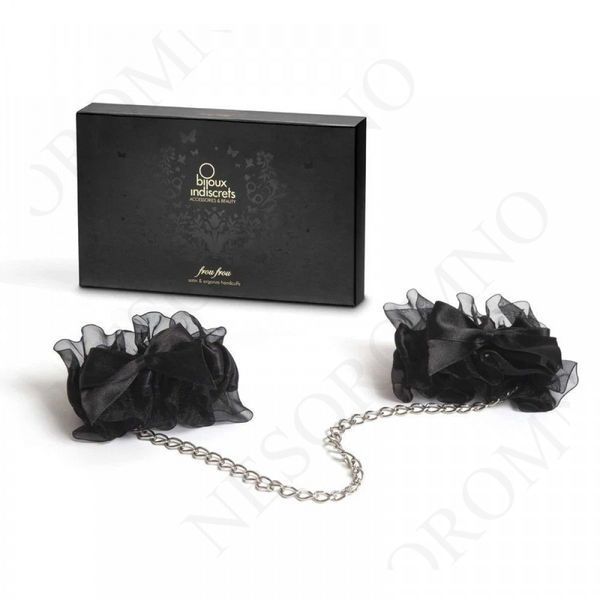 Наручники Bijoux Indiscrets - Frou Frou Organza handcuffs, подарункова упковка  BJ0081 фото