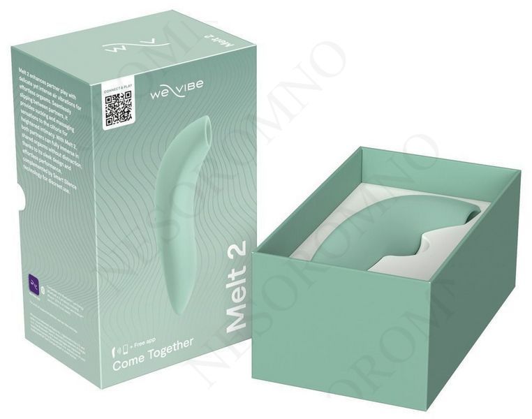 Кліторальний вакуумний смарт-стимулятор We-Vibe Melt 2 м'ятний SNEL2SGZ фото