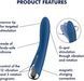 Вібратор для точки G, що обертається Satisfyer Spinning Vibe 1, синій T4048703 фото 3