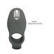 Ерекційне віброкільце PRETTY LOVE Master Ring, сіре, 11 х 4.5 см BI-210198-1 фото 8