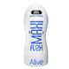 Мастурбатор у вигляді рота Alive Maxi Flex у білій колбі AV30738 фото 1