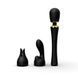 Вібратор мікрофон з насадками Zalo Kyro Wand Obsidian Black ZL02404 фото 2