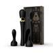 Вібратор мікрофон з насадками Zalo Kyro Wand Obsidian Black ZL02404 фото 1